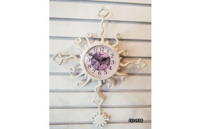 패션꽃시계/알루미늄 주물시계 황동 청동 공예품 생활소품 인테리어 벽시계 디자인시계