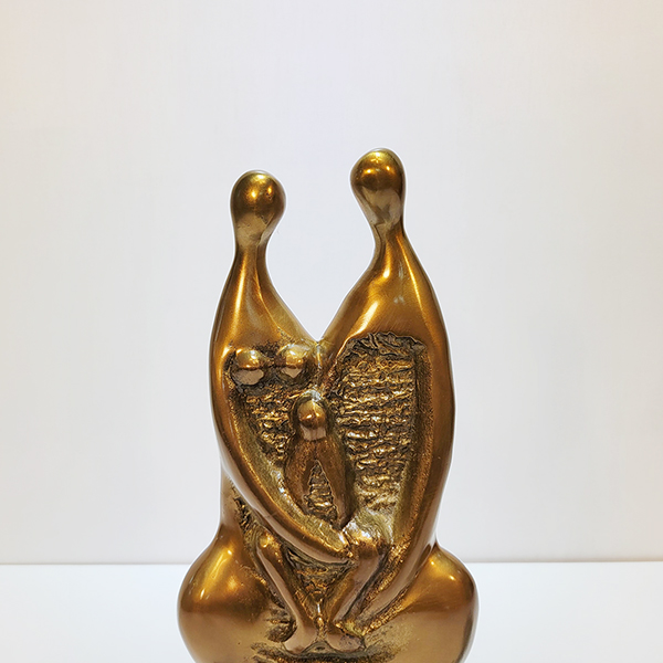 가족 (2호)/청동 황동 공예품 조각상 조각품 조형물 인테리어소품 장식품 집들이선물