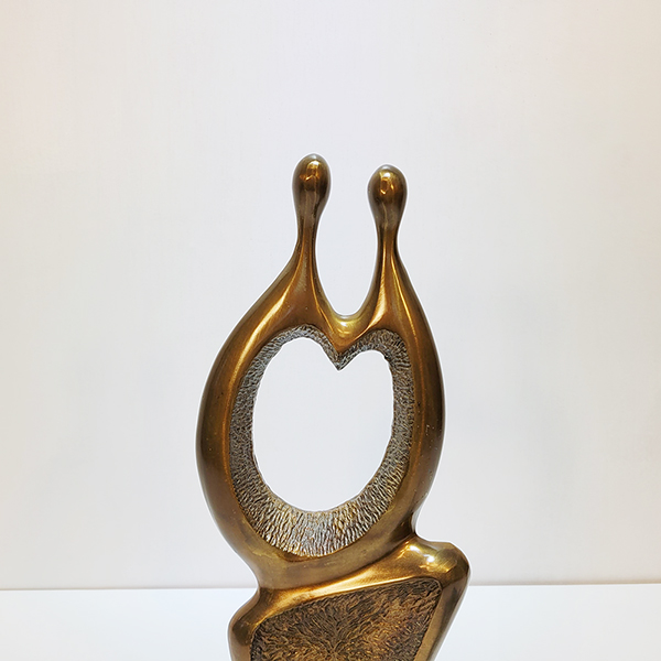 연인 (2호)/황동 청동 공예품 조각상 조각품 조형물 생활소품 인테리어소품 장식용품