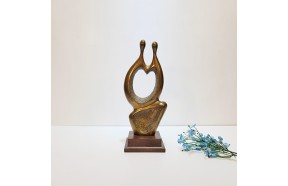 연인 (2호)/황동 청동 공예품 조각상 조각품 조형물 생활소품 인테리어소품 장식용품