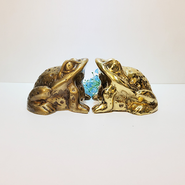 두꺼비(중)/황동 청동 공예품 신주 주물 금속 조각상 조각품 조형물 생활소품 인테리어소품 장식품