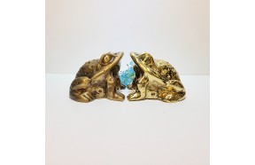 두꺼비(중)/황동 청동 공예품 신주 주물 금속 조각상 조각품 조형물 생활소품 인테리어소품 장식품