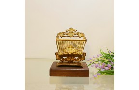 로즈 명함꽂이/황동 청동 공예품 신주 주물 금속 생활소품 인테리어소품 업소 사무실 개업선물