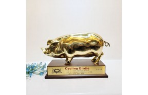 돼지(대)상패/황동 청동 공예품 조각상 조각품 골프상패 인테리어소품 기념패 우승패 추대패