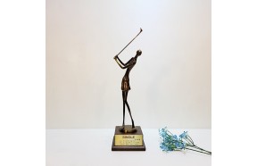 골프(중)상패/황동 청동 공예품 신주 주물 조각상 조각품 인테리어소품 홀인원 이글패 싱글패 골프패 트로피 주문제작