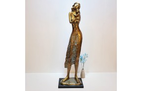 모자(3호)조형물/황동 청동 공예품 신주 주물 금속 조각상 조각품 조형물 생활소품 인테리어소품