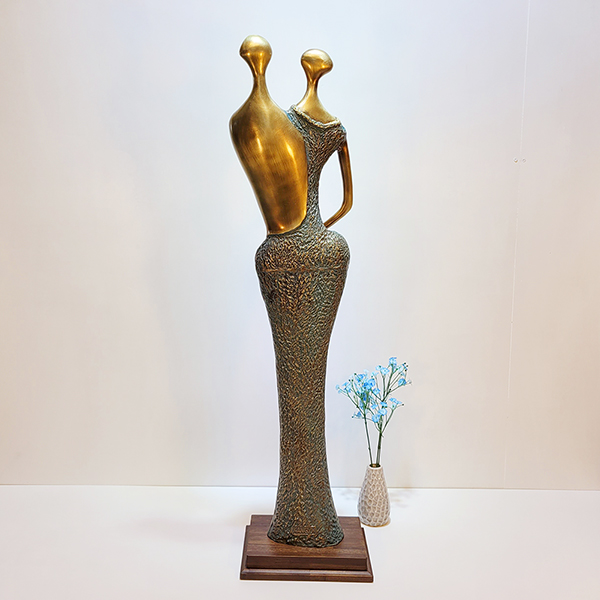 느낌(대)조형물/황동 청동 공예품 조각상 조각품 인테리어소품 개업선물 집들이선물
