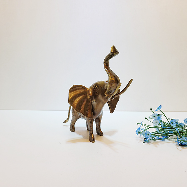 코끼리(소)/황동 청동 공예품 신주 주물 금속 조각상 조각품 조형물 생활소품 인테리어소품 장식용품 개업선물