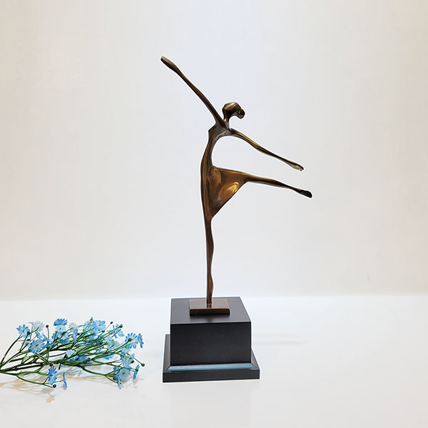 발레1호 상패/황동 청동 공예품 신주 주물 금속 상패 조각상 조각품 조형물 인테리어소품 기념패 감사패 대회