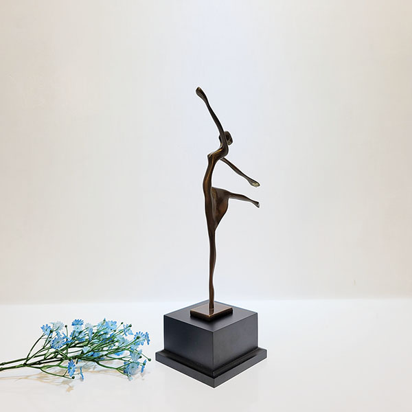 발레1호 상패/황동 청동 공예품 신주 주물 금속 상패 조각상 조각품 조형물 인테리어소품 기념패 감사패 대회