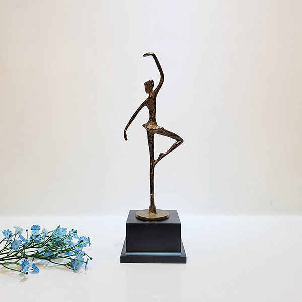 발레2호 상패/황동 청동 공예품 신주 주물 금속 상패 조각상 조각품 조형물 인테리어소품 기념패 감사패 대회