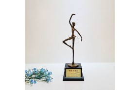 발레2호 상패/황동 청동 공예품 신주 주물 금속 상패 조각상 조각품 조형물 인테리어소품 기념패 감사패 대회