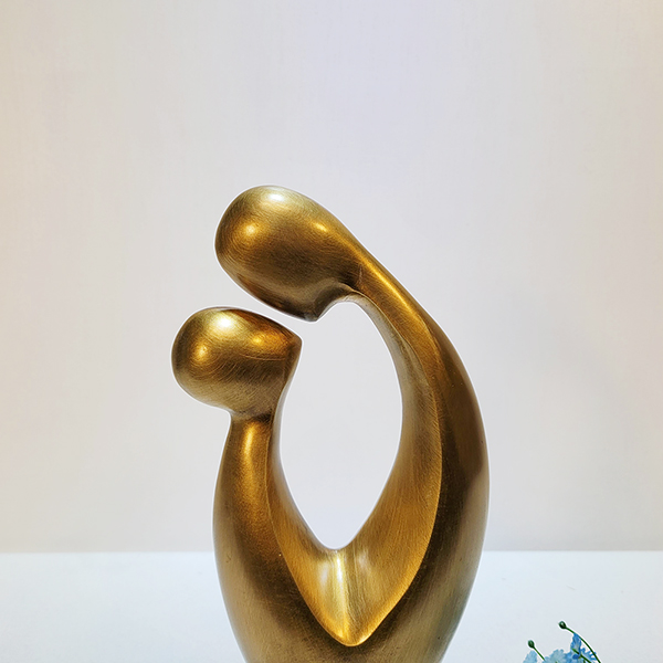 키스(중)조형물/황동 청동 공예품 조각상 조각품 조형물 인테리어소품 장식용품