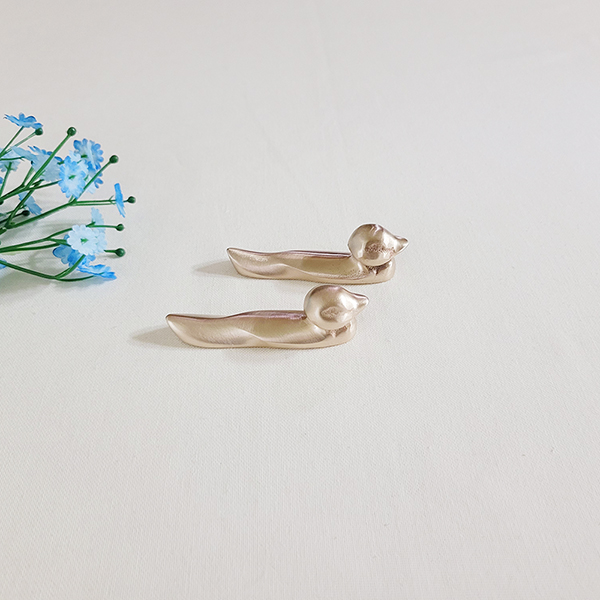 오리수저받침대/유기 수저 방짜 수저세트 놋수저 놋그릇 놋숟가락 유기제품 받침대 오리 도마