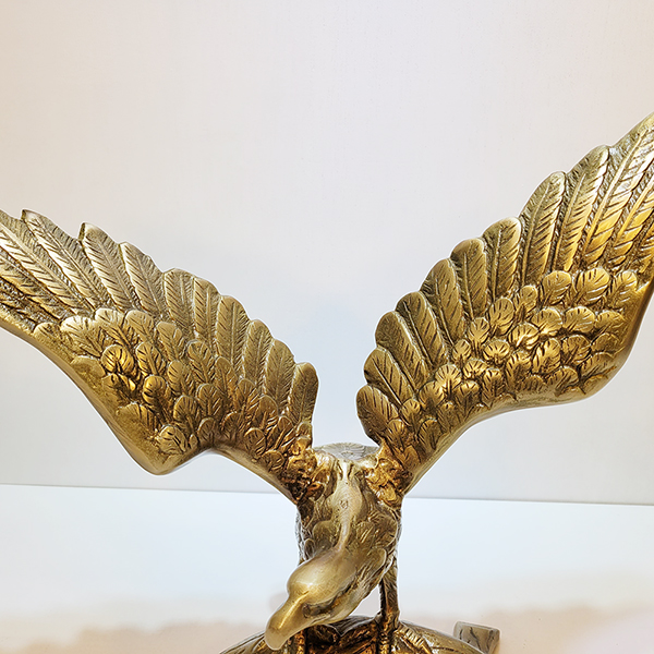 가지 독수리(대)/황동 청동 공예품 신주 주물 상패 조각상 조각품 조형물 인테리어소품 이글패 독수리