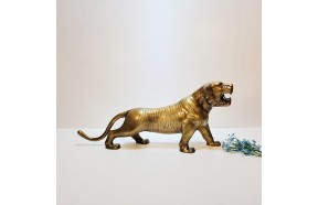 호랑이(특대)/황동 청동 공예품 조각상 조각품 조형물 사무실 개업선물 인테리어소품 장식품