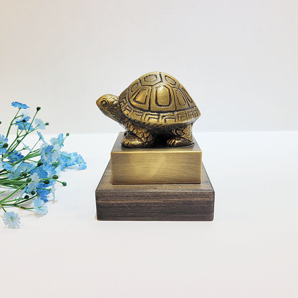 거북이 옥새 도장/청동 황동 공예품 신주 주물 상패 조각상 조각품 기념패 장식품 인테리어 주문제작 도장 옥쇄 옥쇠