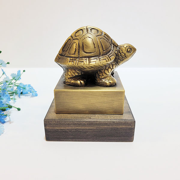 거북이 옥새 도장/청동 황동 공예품 신주 주물 상패 조각상 조각품 기념패 장식품 인테리어 주문제작 도장 옥쇄 옥쇠