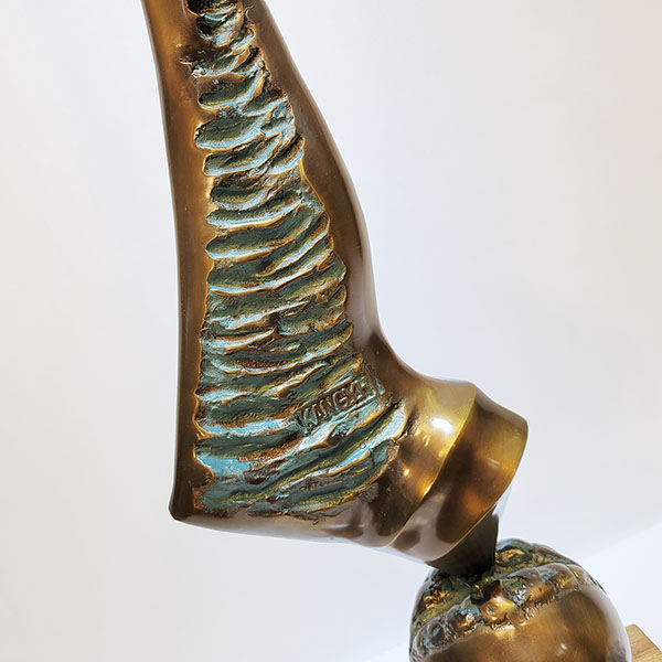 힘 상패 청동 황동 공예품 기념패 감사패 공로패 골프 상패