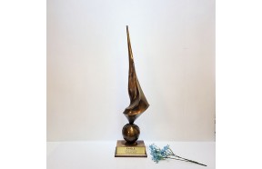 힘 상패 청동 황동 공예품 기념패 감사패 공로패 골프 상패