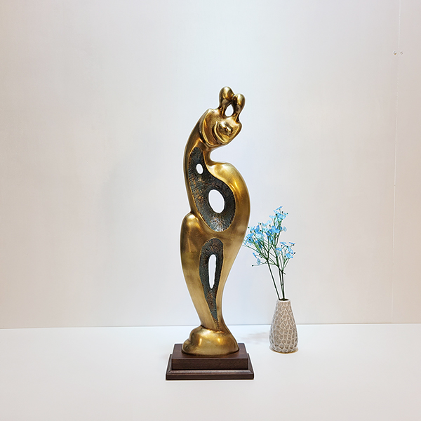 사랑에찬가 조각품/청동 황동 공예품 조각상 조형물 인테리어소품 장식품 가족선물