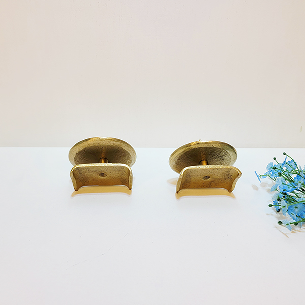 청동 황동 촛대/공예품 신주 주물 금속 생활소품 인테리어소품 캔들 인테리어 천주교 불교용품