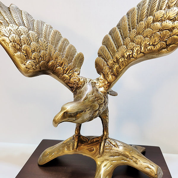 가지독수리(대) 상패/황동 청동 공예품 조각상 조각품 조형물 인테리어소품 이글패 주문제작