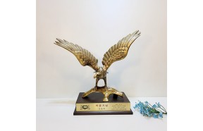 가지독수리(대) 상패/황동 청동 공예품 조각상 조각품 조형물 인테리어소품 이글패 주문제작