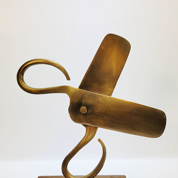 엿가위 상패/청동 황동 공예품 상패 기념패 공로패 감사패 액막이 풍물단악기 민속용품 추억의아이템