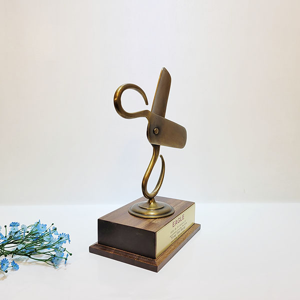 엿가위 상패/청동 황동 공예품 상패 기념패 공로패 감사패 액막이 풍물단악기 민속용품 추억의아이템