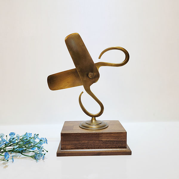 엿가위 상패/청동 황동 공예품 상패 기념패 공로패 감사패 액막이 풍물단악기 민속용품 추억의아이템