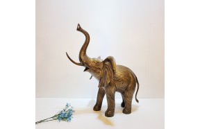 코끼리(특대)/황동 청동 공예품 신주 주물 금속 조각상 조각품 조형물 전원주택 조경 인테리어소품