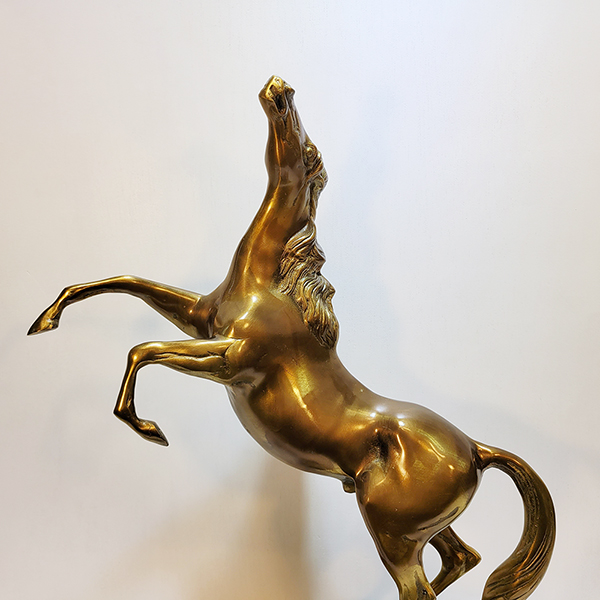 뛰는말(대)상패/청동 황동 말 장식품 조각상 조형물 인테리어소품 동상 감사패 기념패 대회패 우승상 트로피