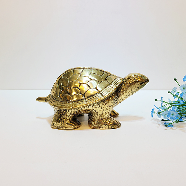거북이(소)/황동거북 청동거북 공예품 신주 주물 금속 조각상 조형물 브론즈아트공방 인테리어소품 장식품