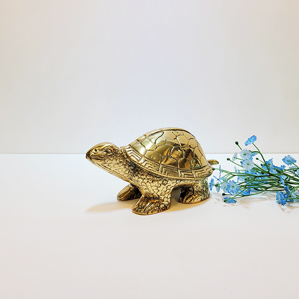 거북이(소)/황동거북 청동거북 공예품 신주 주물 금속 조각상 조형물 브론즈아트공방 인테리어소품 장식품