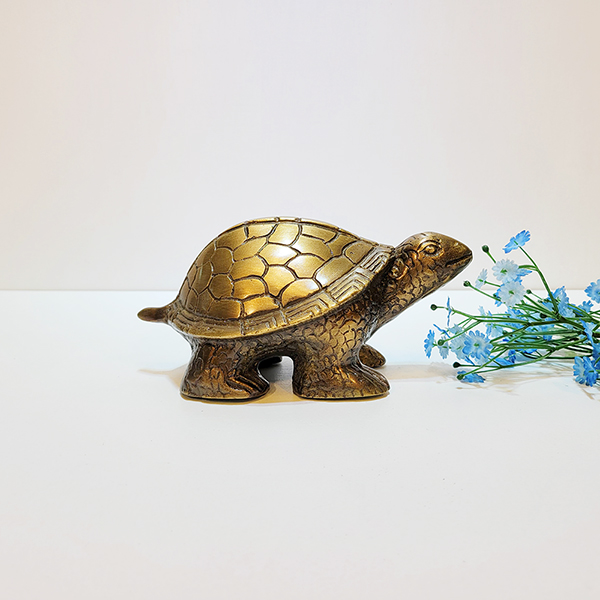 거북이(소)/황동거북 청동거북 공예품 신주 주물 금속 조각상 조형물 브론즈아트공방 인테리어소품 장식품