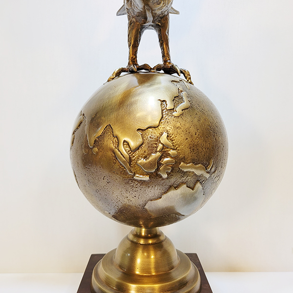 지구독수리(대)상패/청동 황동 공예품 트로피 이글패 독수리 골프패 주문제작 골프
