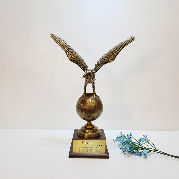 지구독수리(소)상패 감사패 공로패 이글 트로피 골프 이글패 주문제작 브론즈아트공방 독수리