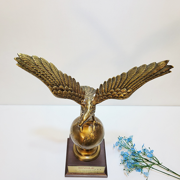 지구독수리(소)상패 감사패 공로패 이글 트로피 골프 이글패 주문제작 브론즈아트공방 독수리