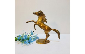 야생마 1호/ 말 황동 청동 공예품 신주 주물 금속 조각상 조각품 조형물 생활소품 인테리어소품