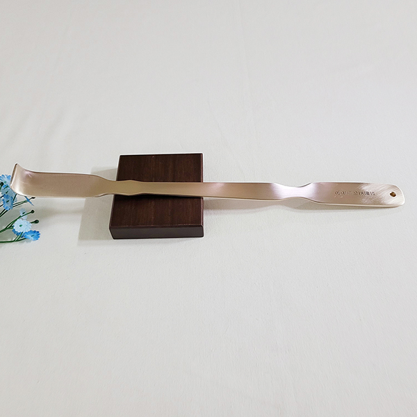 효자손 등괄사 주물 방짜 유기 놋쇠 마사지기 생활소품 유기괄사 괄사마사지