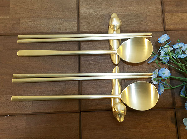 부부 방짜수저셋트 주물 생활소품 놋수저 유기 놋숟가락 부모님선물 브론즈아트공방