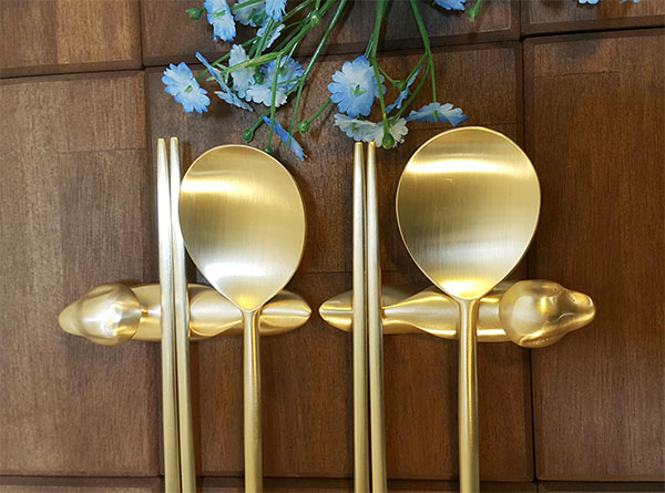 남자 여자 수저셋트 방짜 유기수저 선물셋트 주물 놋수저 방자수저 놋숟가락 유기제품 브론즈아트공방