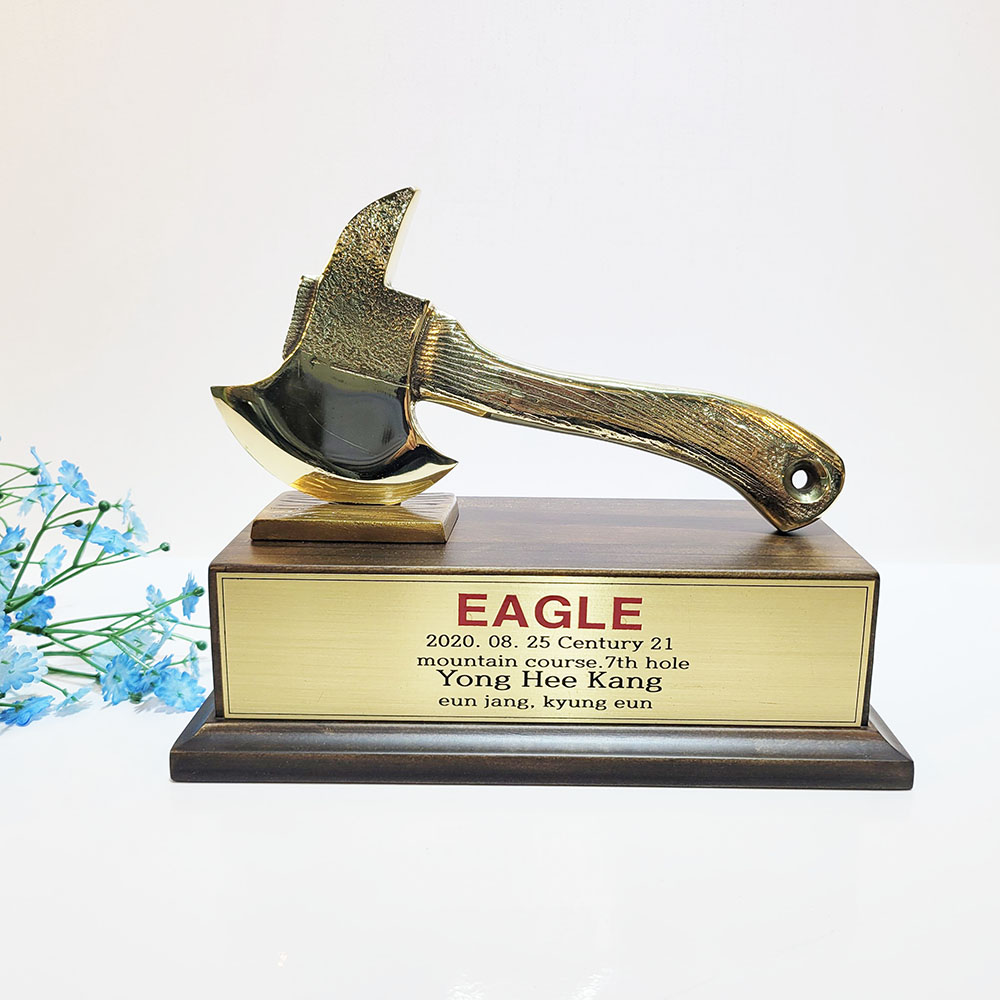 청동 도끼 상패 조각상 조각품 합격기원 축하 황동 기념패 공로패 감사패 주물 주문제작 브론즈 아트공방