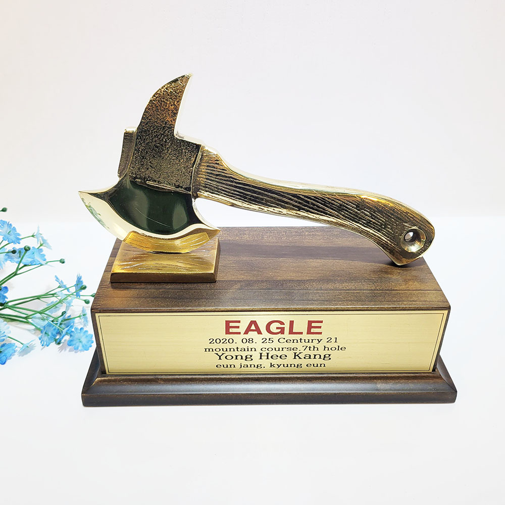 청동 도끼 상패 조각상 조각품 합격기원 축하 황동 기념패 공로패 감사패 주물 주문제작 브론즈 아트공방