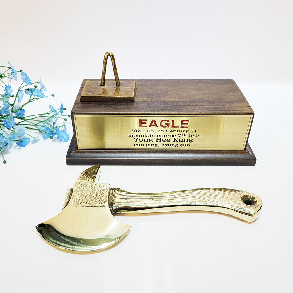 청동 도끼 상패 조각상 조각품 합격기원 축하 황동 기념패 공로패 감사패 주물 주문제작 브론즈 아트공방