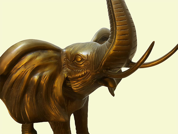 슈퍼 코끼리 청동 황동 조각품 조각상 조형물 신주 주물 금속공예 전원주택 조경 장식품 풍수인테리어소품