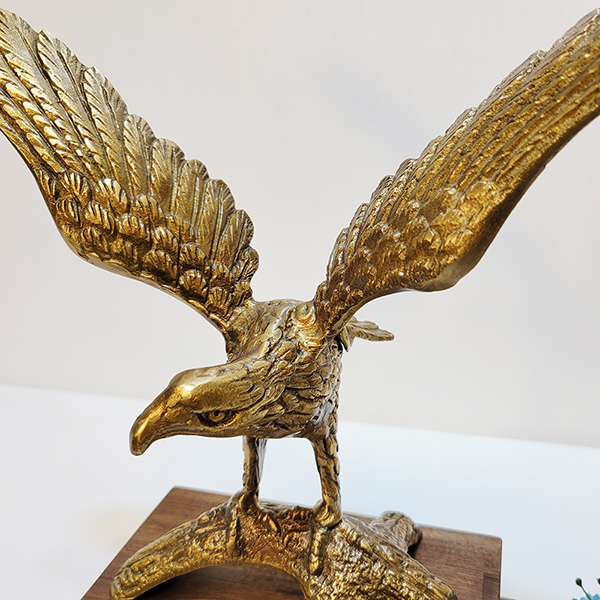 가지독수리(소)상패 청동 황동 공예품 감사패 기념패 공로패 축하패 골프 홀인원 이글패 싱글패 조각품 조각상 장식품 인테리어