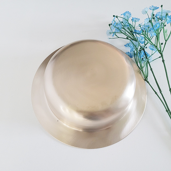 방짜유기 세수대야 놋쇠 주물방식 유기제품 생활소품 혼수용품 신주 금속공예 인테리어소품