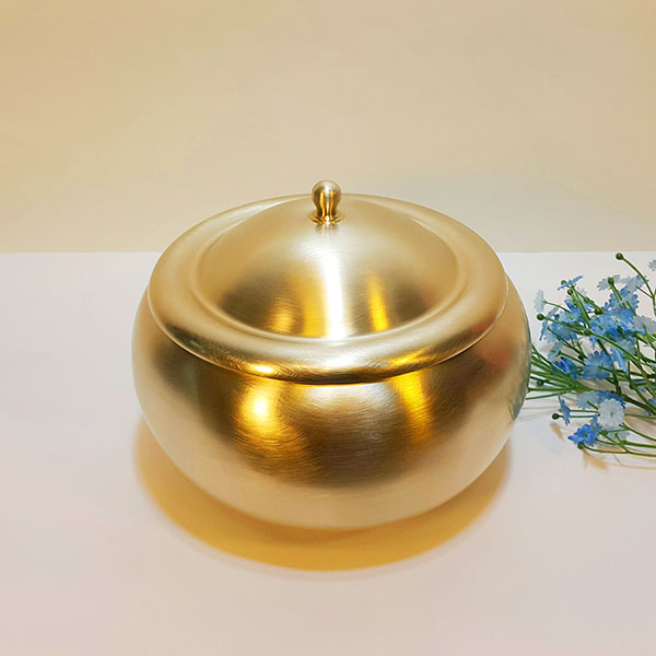 유기 요강 방짜 혼수용품 복요강 저금통 장식요강 놋쇠 미니요강 돈보관함 주물